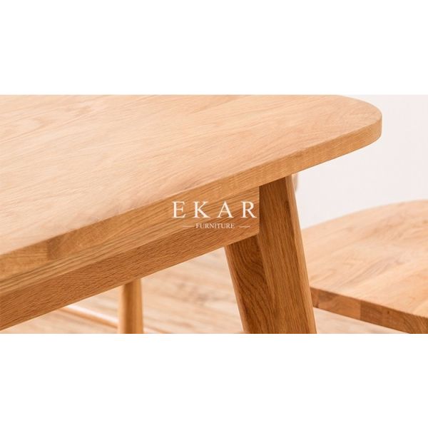 Dining Table Set Designs Solid Oak Wood Italy Modern Furniture