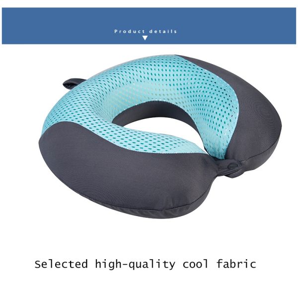 Doctor Recommended Neck Support Pillow Memory Foam Travel Pillow for Camping 0.5-1 Kg