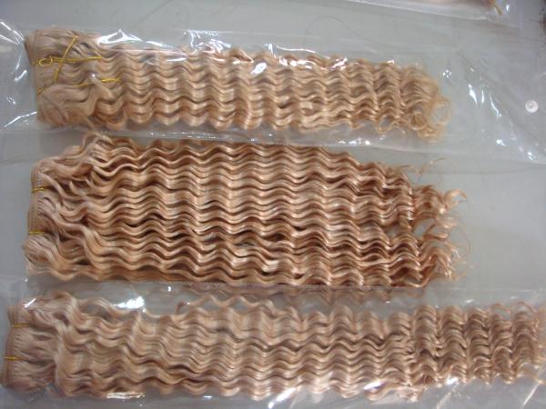 Mèche de cheveux humains résistante à la chaleur 16 extensions de cheveux réutilisables