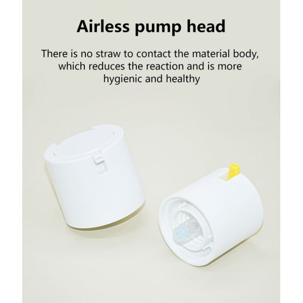 PETG КАК пластиковая безвоздушная упаковка солнцезащитного крема бутылки 30ml 50ml Cosmestic насоса