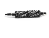 Cabeça de corte em espiral de planador de madeira com cortadores de carburo Tamanho 15x15x2.5mm-30°R150