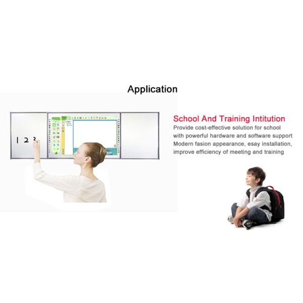 Портативный взаимодействующий экран Smartboard Whiteboards класса цифров