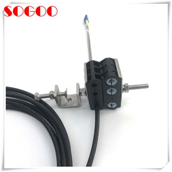 M8 Threaded Hole Feeder Cable Clamp For ZTE Huawei Base Station CE / RoHS