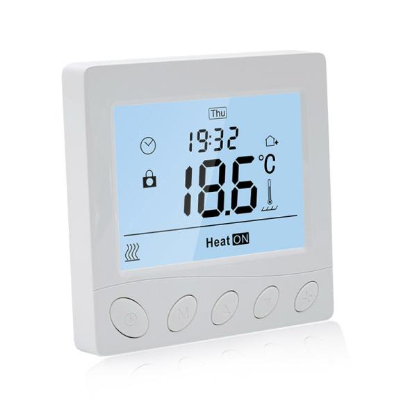 Glomarket LCD Thermostat Large Screen Tuya Digital Smart Room Programmable Air Thermostat High Quality Anti-Flammable