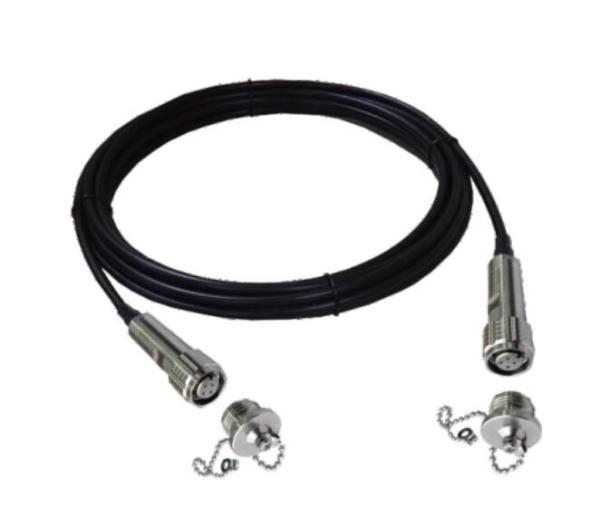 ODC Outdoor Optical Fiber Connector Metal Fibre Cable Connector With Plug Socket