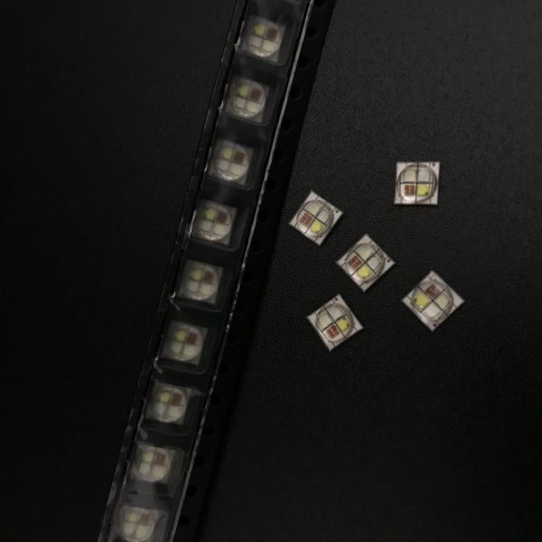 10W 5050 700mA Ceramic LED Diode High Power RGB Amber LED with High Thermal Conductivity