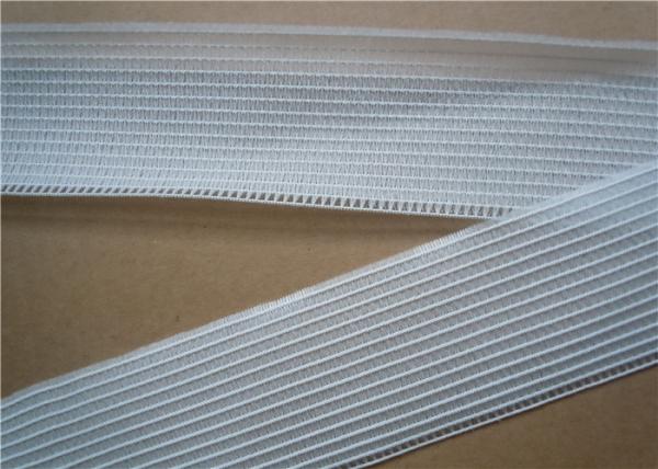 White Woven Elastic Webbing Straps Garments 20Mm Webbing Straps