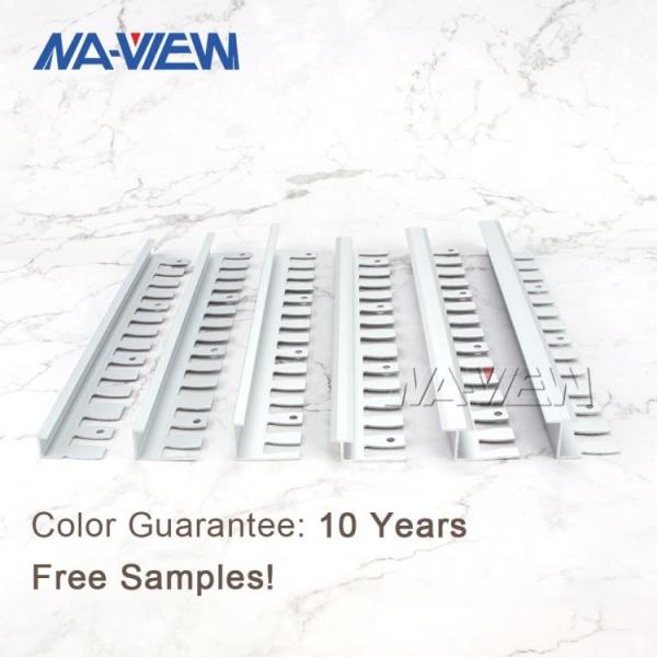 Decorative Ceramic Bathroom Bath Metal Tile Edging 2.7m Length