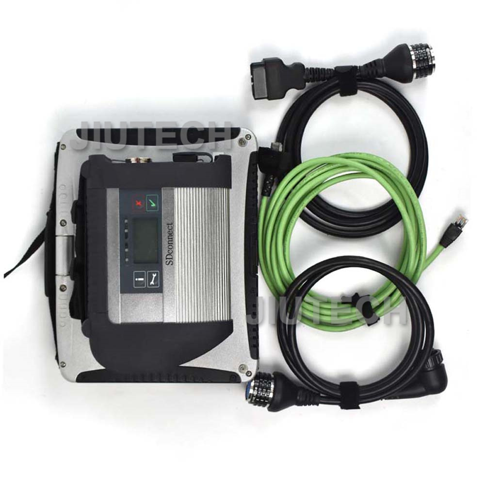 Мультиплексор SD C4 ЗВЕЗДЫ MB для Wis Epc MB SD C4 Xentry Das Benz для инструмента блока развертки тележки автомобиля Benz диагностического