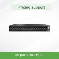 El interruptor 40 QSFP56 de MQM8790-HS2F Mellanox Infiniband vira la circulación de aire de las fuentes hacia el lado de babor de alimentación de HDR 2 P2C