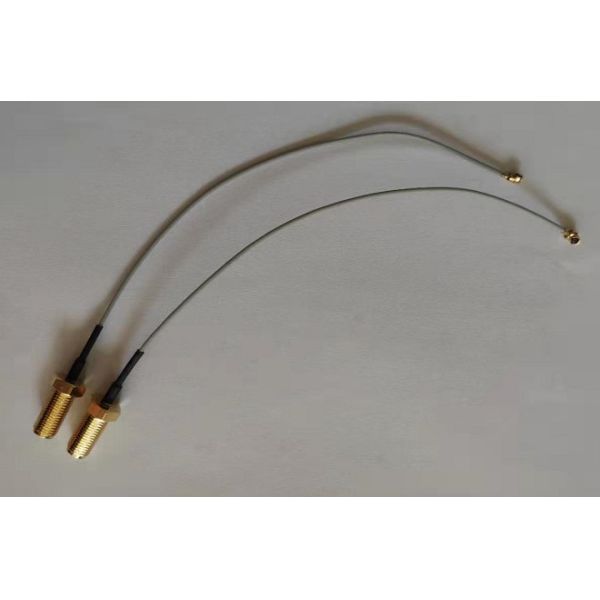 PCB FPC RF Antenna Cable Customized Color With Ipex / SMA Connector