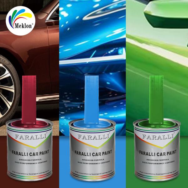 High Gloss Wear-Resistant And UV Resistant Bright Blue Car Repair Paint