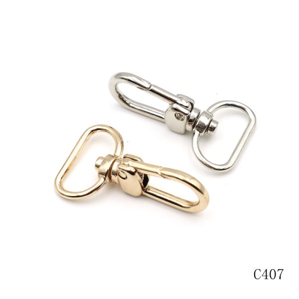 Gold Nickel 19mm Small Snap Hook For Bag Durable Bag Accessory Hook