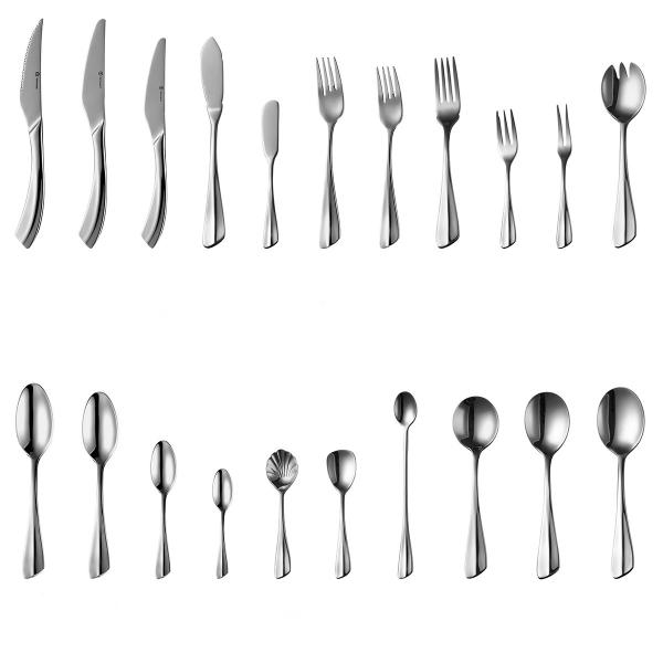 NC 114  SENTIMENTAL Stainless Steel Cutlery Set   Flatware Set  Whole Set of Cutlery
