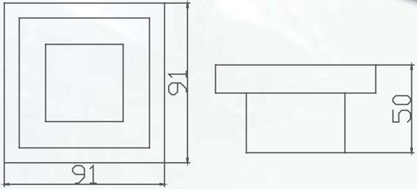 Approved IP68 Decor Sidewalk Lights Solar Powered Underground LED Brick Lighting Outdoor LED Solar Garden Lights