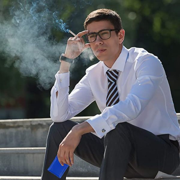 Компакт мешка золы сигареты PVC Ashtray кармана ЕВА OEM портативный придает огнестойкость непахучему