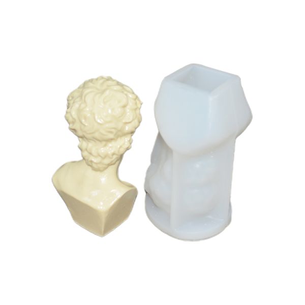 Диаграмма прессформы Дэвид свечи прессформы Handmade 3D DIY свечи силикона не вставляет