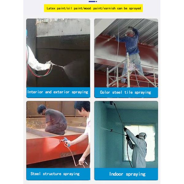 400W High Pressure Airless Paint Sprayer for Coating Spraying and Waterproofing Needs