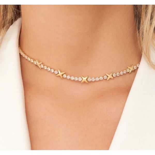 OEM Классический латунь Теннисный Звездный Кольцо Кольцо С Бриллиантовыми Кубическими Цирконовыми Камянами