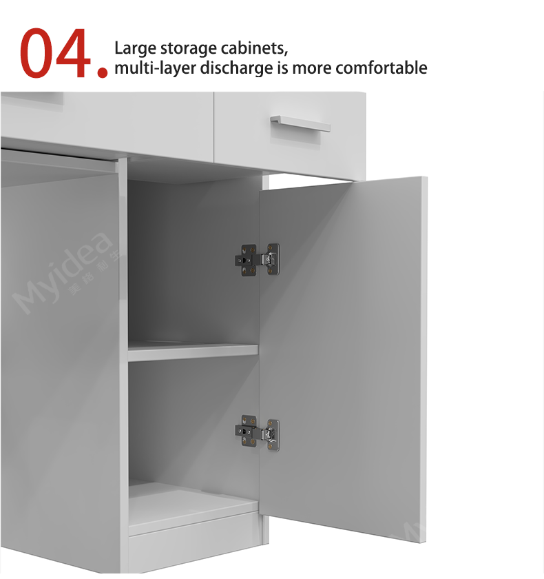customization Simple with Mirror, Stool, Dressing Table, Bedroom, Cosmetics with Cabinet, Storage Table, Small-sized Household, Makeup Table