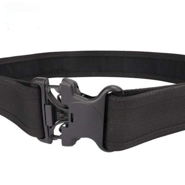 Outdoor Tactical Military Belt With Wear Resistant Nylon Material