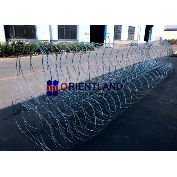 Concertina Razor Wire For Rapid Deployment System 2.5mm Diameter Triple Strand