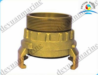 Brass French Type Fire Fighting Equipment Fire Hose Coupling With Storz Female