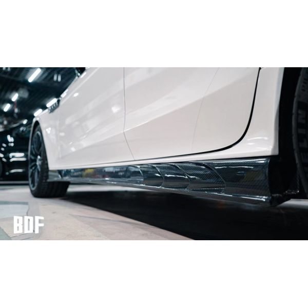 Para el Mercedes AMG GT50 53 63 Fibra de carbono Kit de carrocería AMG GT50 53 63 Actualizado Top Style Fibra de carbono delantera de labio difusor spoiler