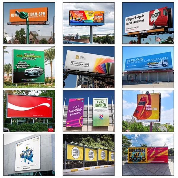 Внешний печатный виниловый материал для струйных принтеров