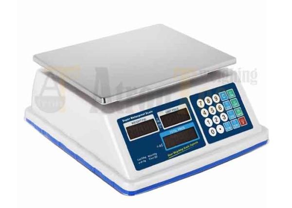 220VAC Red LED Display Waterproof Weighing Scale 40kg