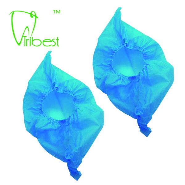 Non Woven PP Dental Protective Wear , Non Slip Disposable Shoe Covers
