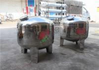 Embarcação de aço inoxidável de alta pressão da água do tanque de armazenamento da água do RO 1T/2T para a cerveja, leite