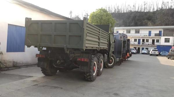 Used Cargo Tank Dimension 4200 x 2450 x 1000mm 6x6 Weichai Engine SX2150 Off-Road Truck