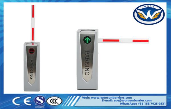 Stainless Steel Car Parking Drivewany Barrier Gates With 10 Million Operating Times