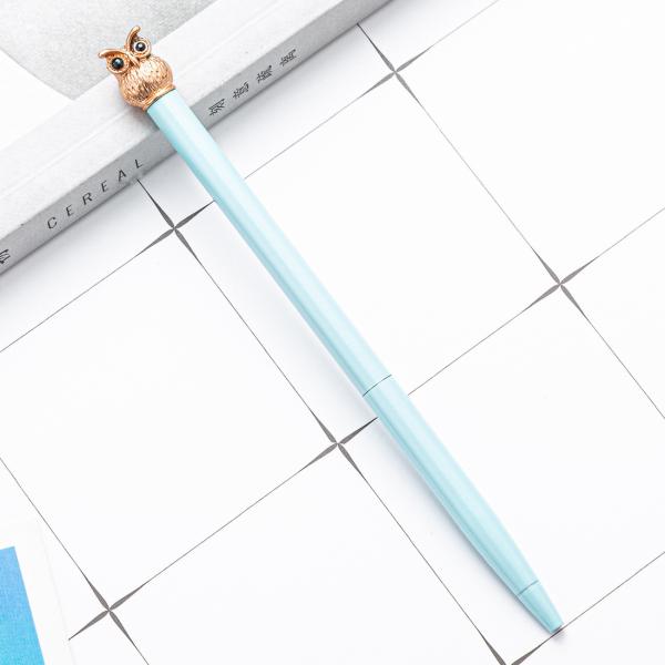 2022 Popular Custom Logo Owl Ballpoint Pen with Fast Shipping and Gel Pen Novelty