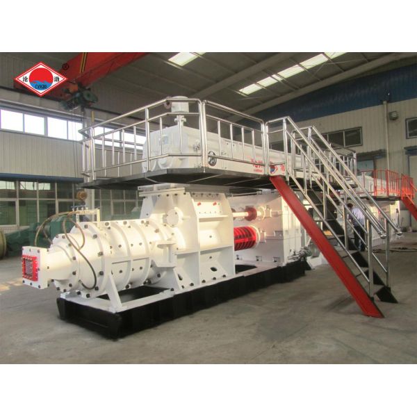 32000pcs/H Two Stage Vacuum Extruder 340kw Fly Ash Bricks Machine