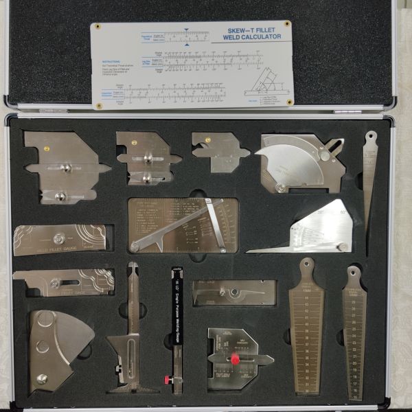 NDT Instrument A Complete Set of Weld Inspection Gauges