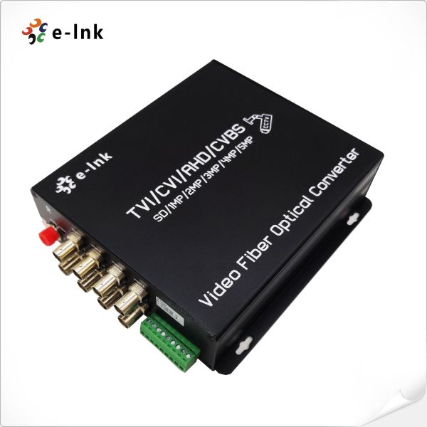 видео 4 8Ch 5MP HD в 1 видео- WDM 1310nm 1550nm конвертера волокна