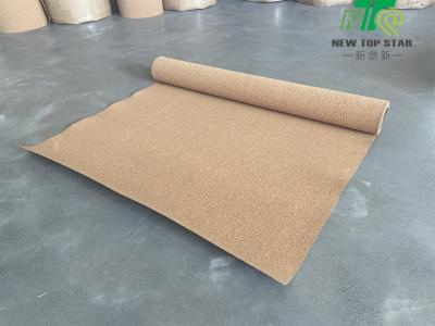 Eco Friendly 3mm Cork Underlayment Roll For Solid Hardwood Floors And Floating Floors