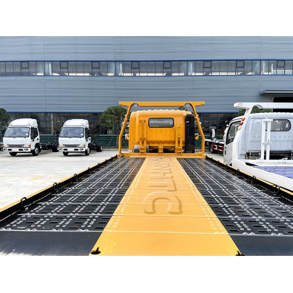 Caminhão de Wrecker da carga do leito de HOWO 4x2 5-10 TON Light Duty Commercial Trucks