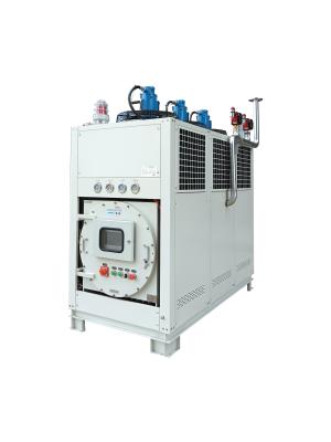 Compact 100 Ton Air Cooled Chiller 200HP Explosion Proof With Overload Protection