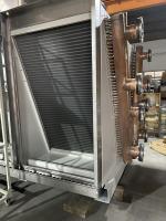 3500m3/H corrugou V o tipo PLC do refrigerador do refrigerador de ar seco controlado