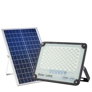 Smart LED Solar Floodlight With Motion Sensor Dusk To Dawn For Garden Lighting