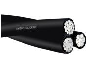 La antena eléctrica de ABC lió la base de los cables tres para la electrificación inferior de la tierra/de los pueblos