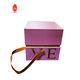 Luxury Rigid Stamping Sponge Recycled Gift Box With Magnet Closure