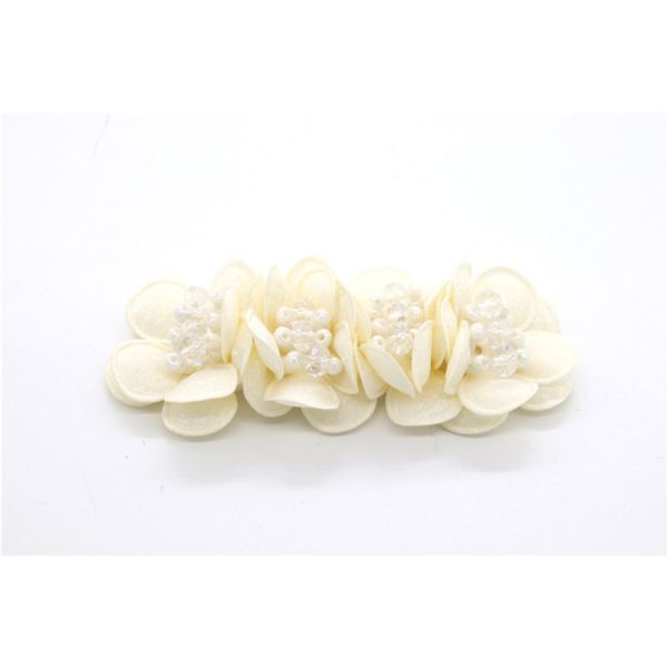 Decorative Shoe Flower Clips handmade accessories handmade flower /bridal wedding shoe decorative Lace satin black,white,red,dark blue
