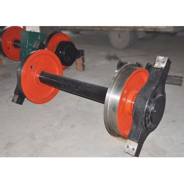Carbon steel foundry cooling line rail wheel freight wagon wheel
