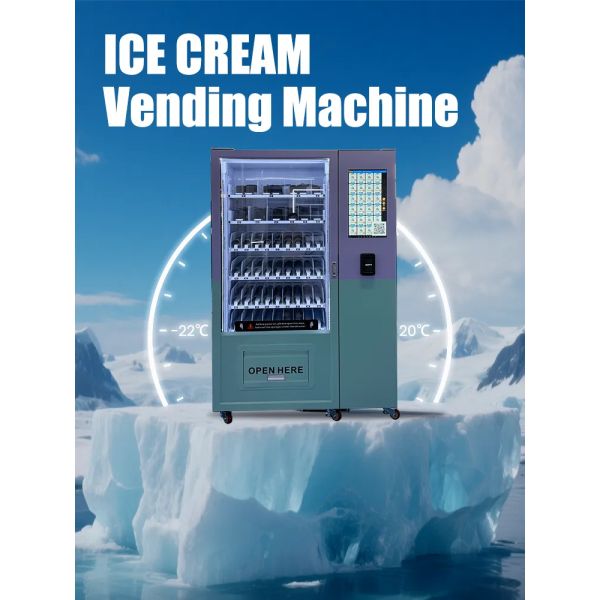 Revolutionize Your Vending Business with Telemetry Supported Frozen Treats Vending Machine
