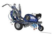 A máquina fria hidráulica GX200 Honda 6.5Hp da marcação de estrada do pulverizador pôs