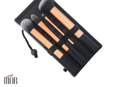 Custom Beauty Professional Travel Makeup Brush Cylinder With Cosmetic Brush Bag